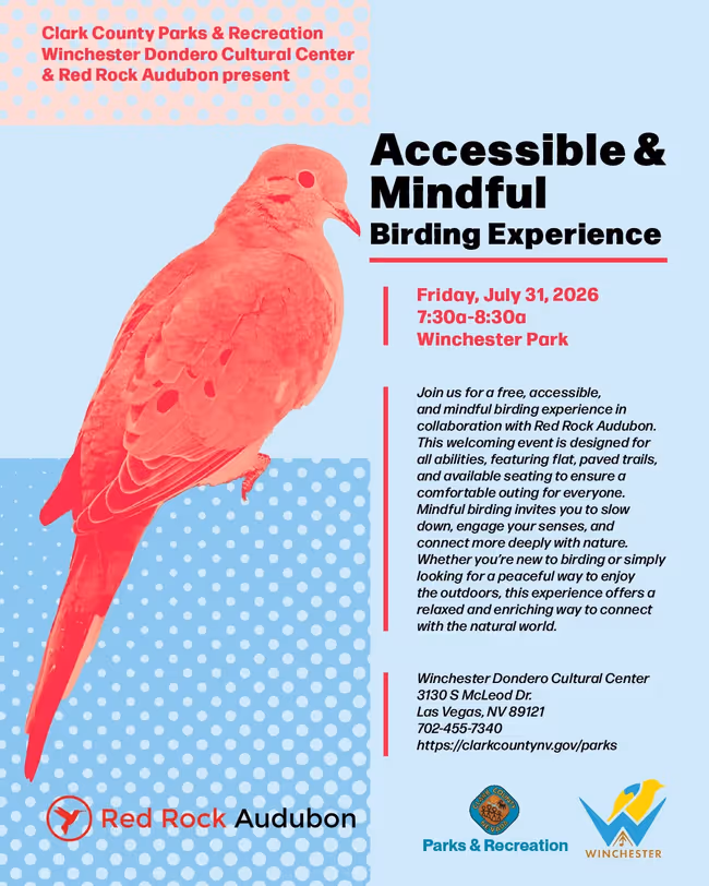 Accessible and Mindful Birding Experience Event Image