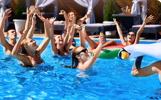 Tropical Tides & Poolside Vibes Pool Party Event Image